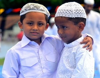 Kerala Muslims celebrate Eid