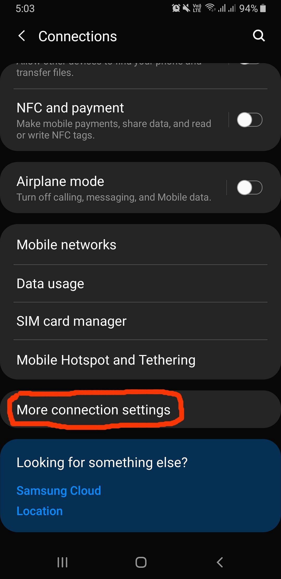 android vnc connect copying files to phone