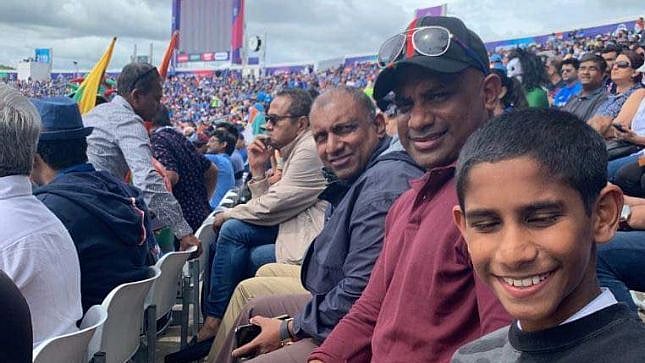 icc-world-cup-2019-banned-by-icc-sanath-jayasuriya-watches-india-vs-sri-lanka-game-from-stands