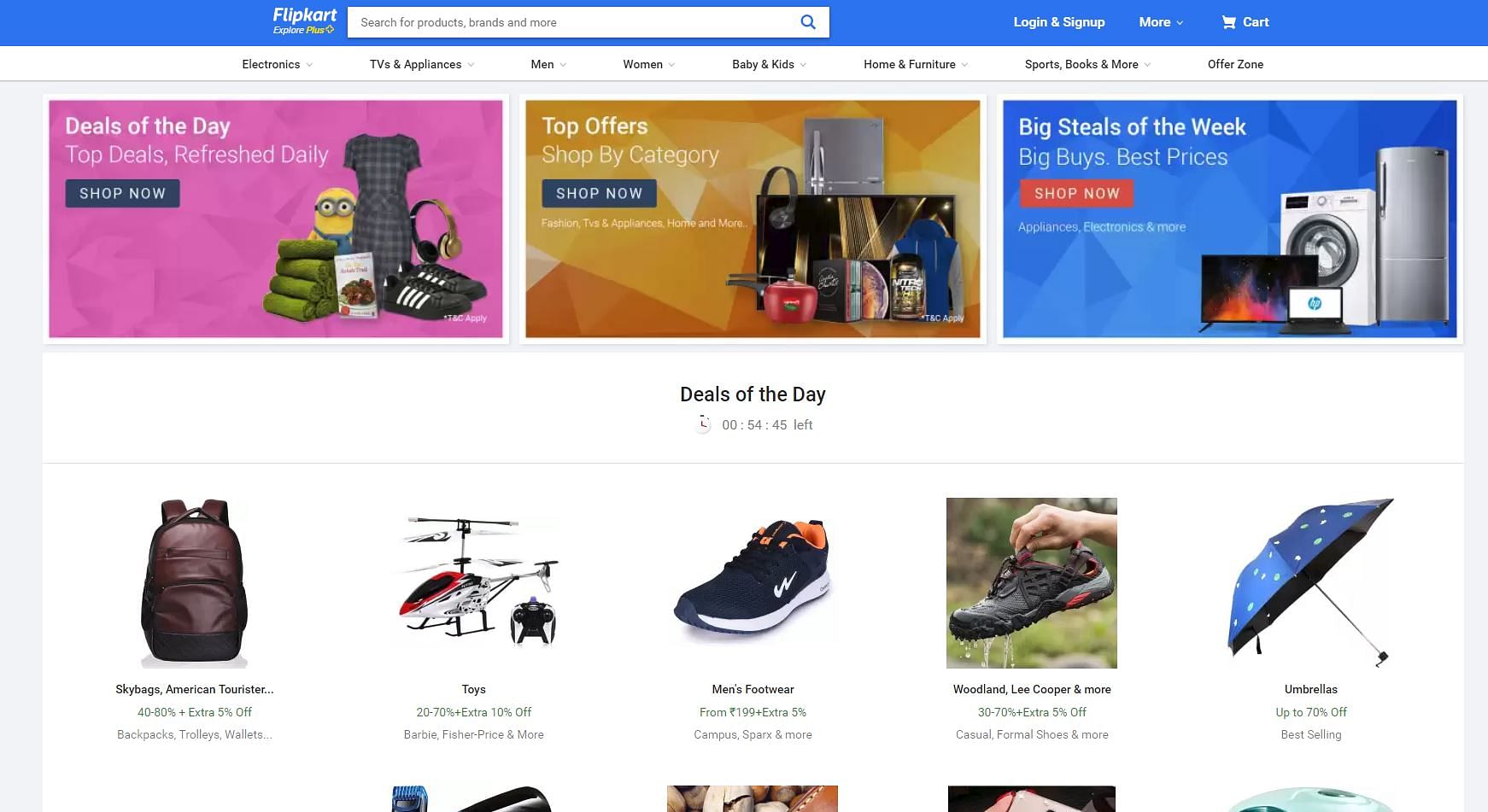 Flipkart Big 10 Day 99 Off Discount Offer Viral Message Fact Check A   Actual Flipkart Website.JPG