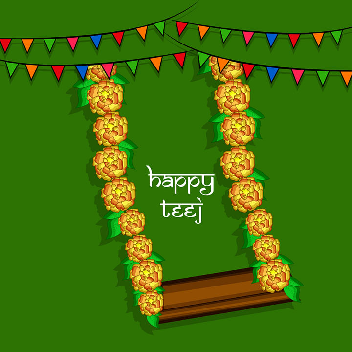 Hariyali Teej Wishes in English, Hindi, Happy Teej 2019 Images with ...