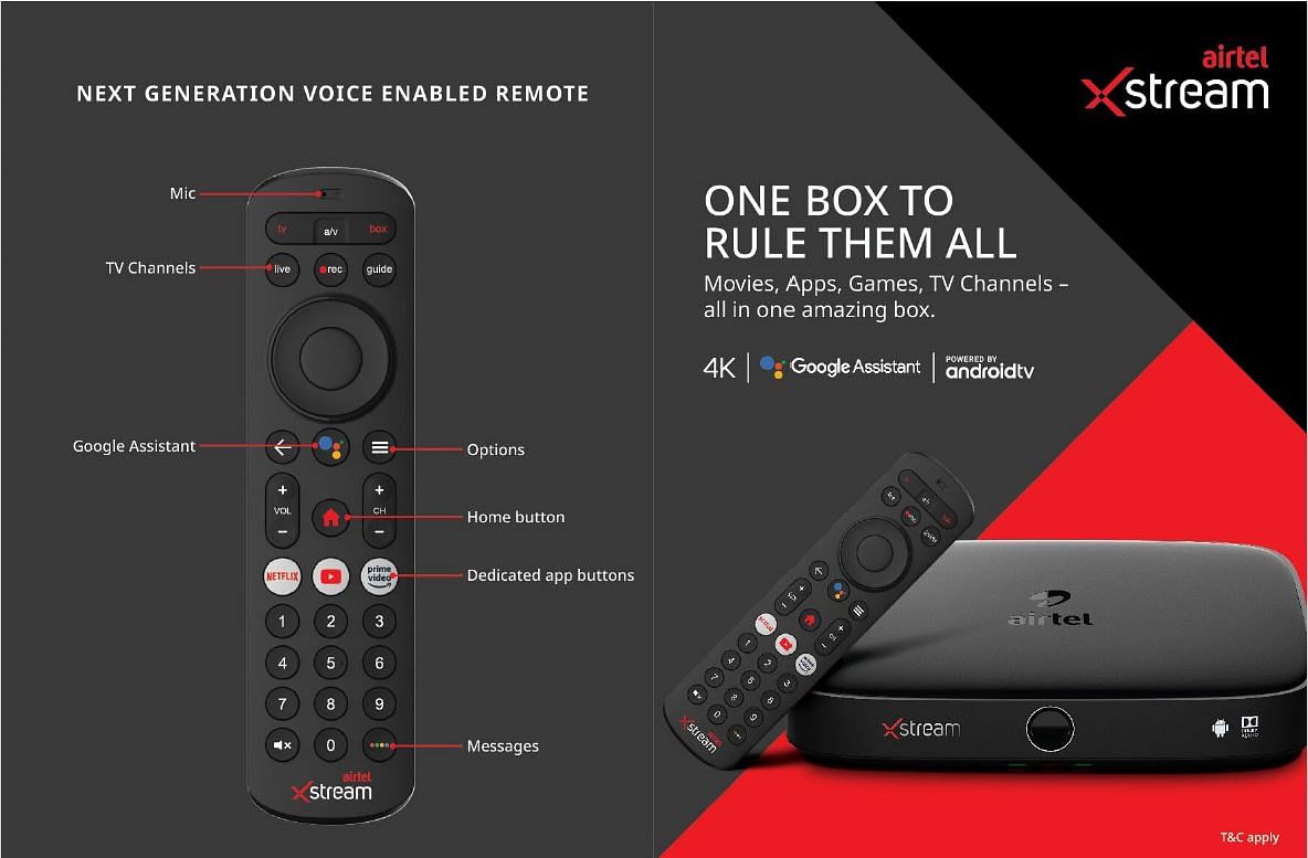 Airtel Launches Xstream TV Box And Stick to Rival JioFiber Launch