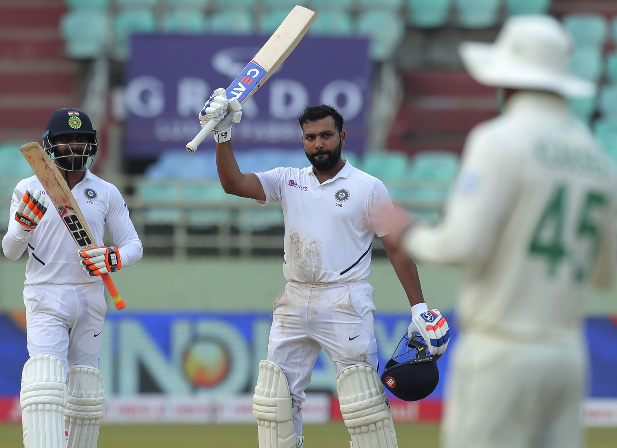 Rohit Smashes Historic Ton as First Test Heads for Exciting Finish