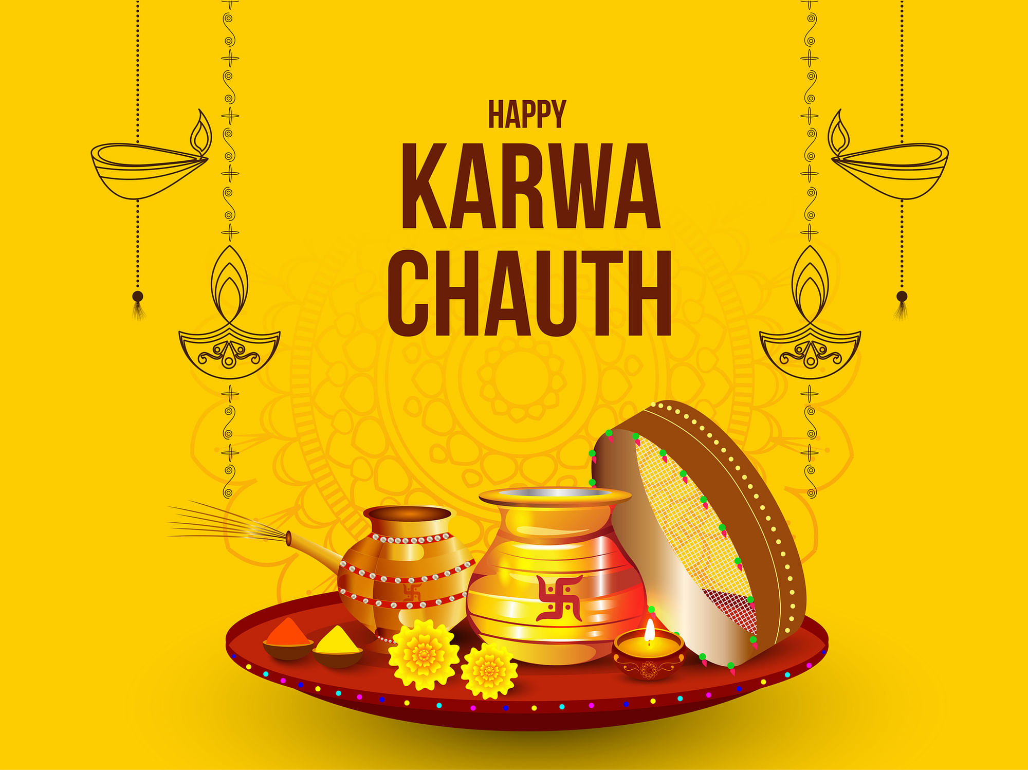 Happy Karwa Chauth Images Wishes For Husband,Wife,Love, Send Karva ...