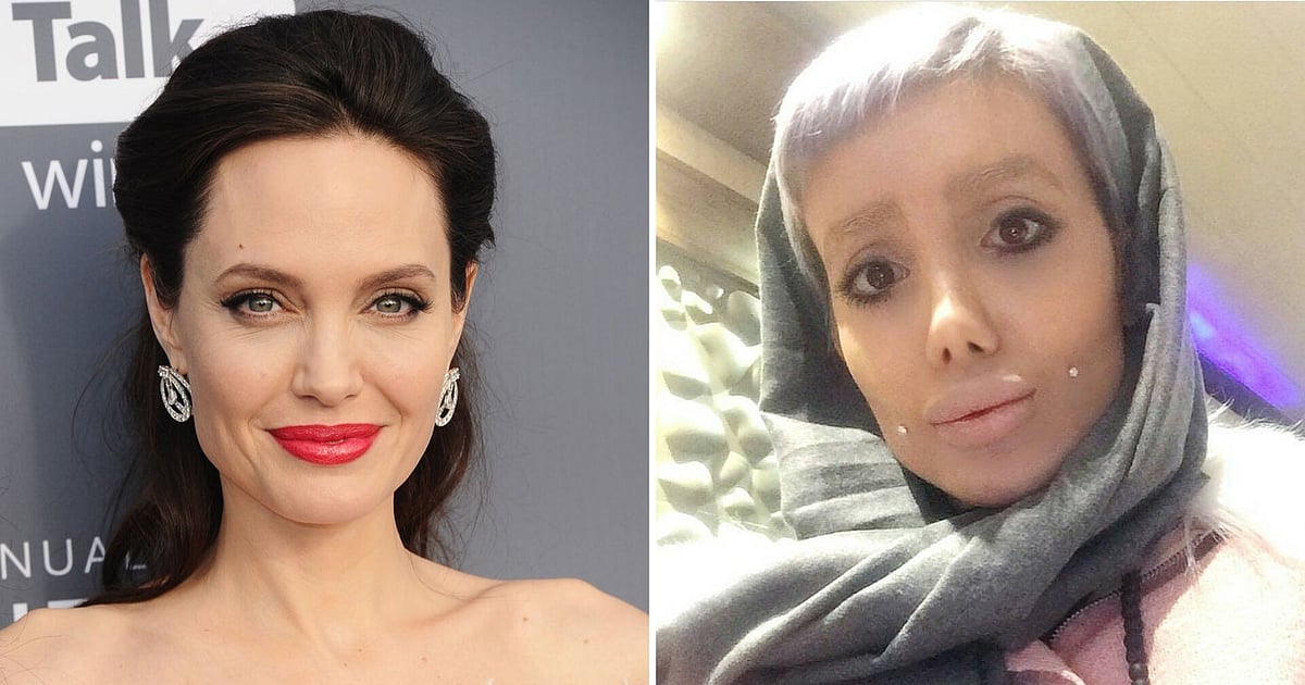 Sahar Tabar Instagram Angelina Jolie Lookalike Sahar Tabar Arrested in