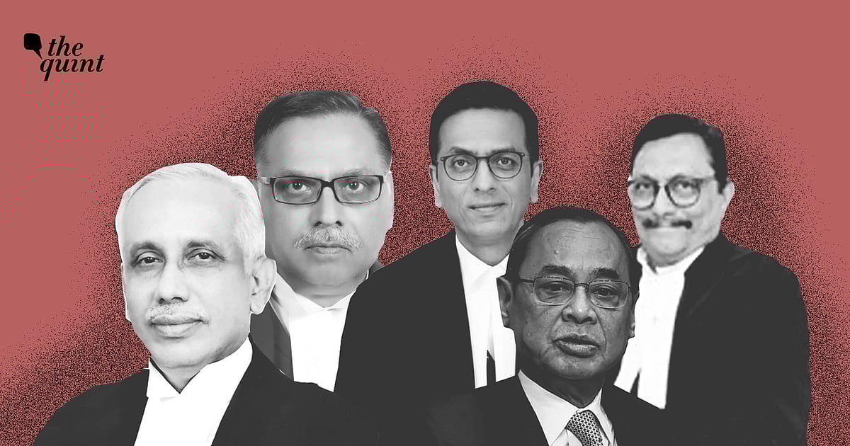 Ayodhya Verdict Who Are The Five Judges Who Will Deliver the Supreme Court Judgment in the