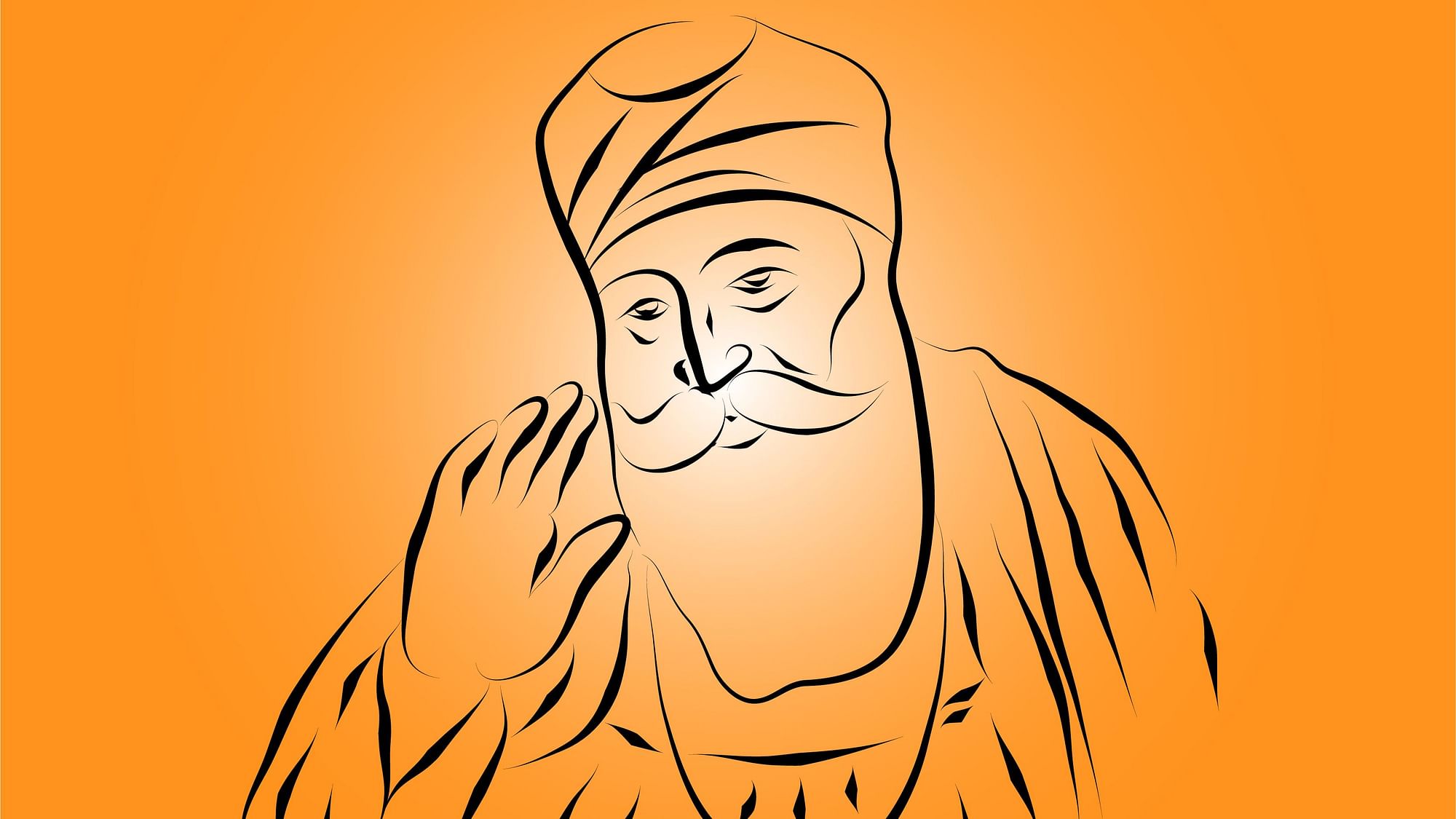 Guru Nanak Jayanti Vector Illustration Design Stock Vector (Royalty Free)  2023782335 | Shutterstock
