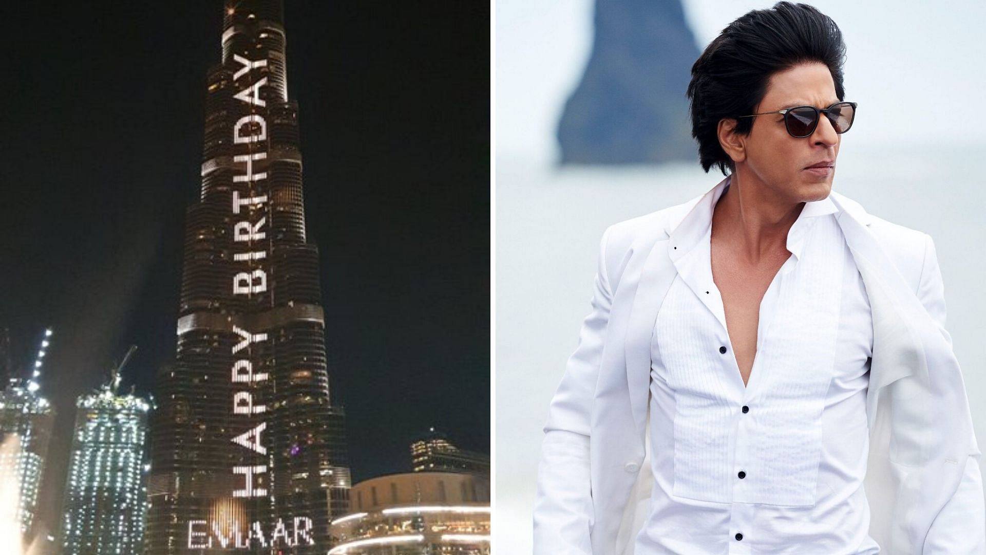 Burj Khalifa In Dubai: Special Message For Shah Rukh On His Birthday As ...