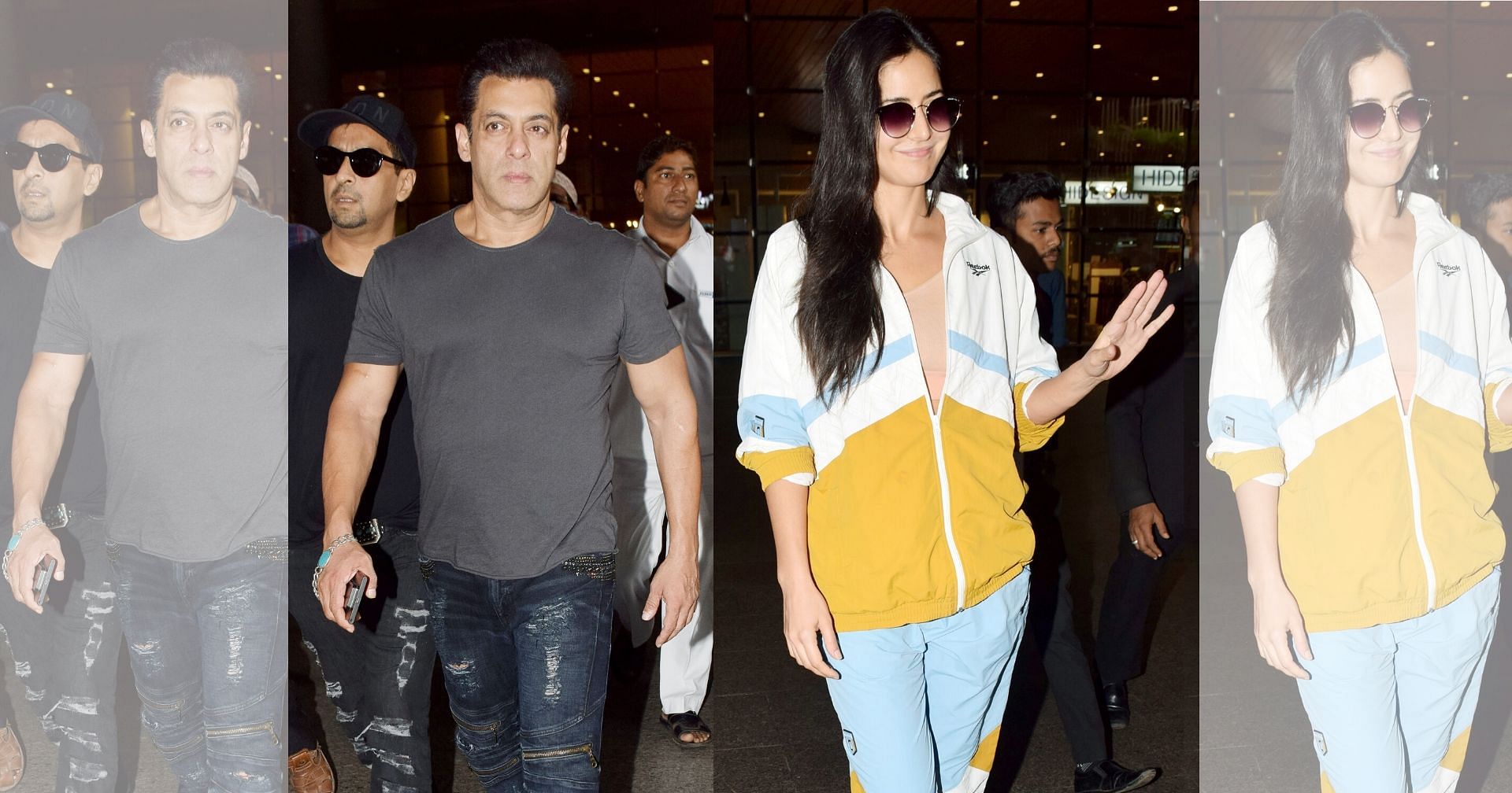 Salman Khan And Katrina Kaif Return To Mumbai After Da Bangg Tour In Dubai