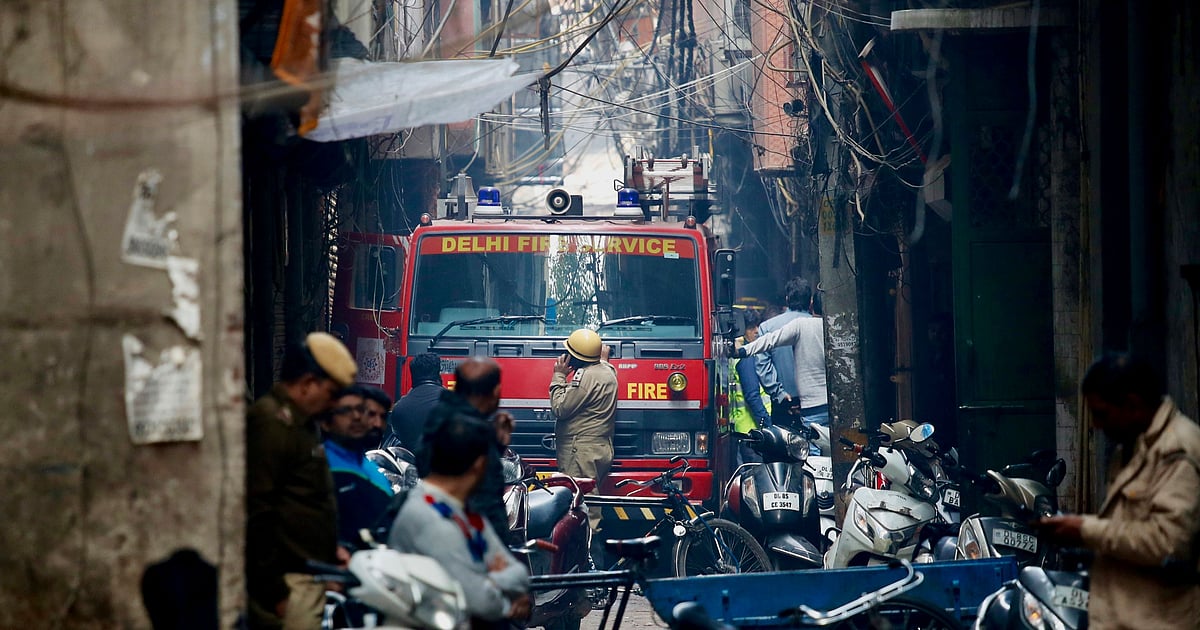 Delhi Anaj Market Fire LIVE UPDATES Factory Owner Arrested by Delhi Police