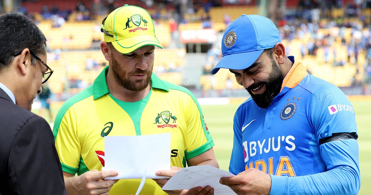 Indian Team Wearing Black Armbands in Honour of ‘Bapu’ Nadkarni