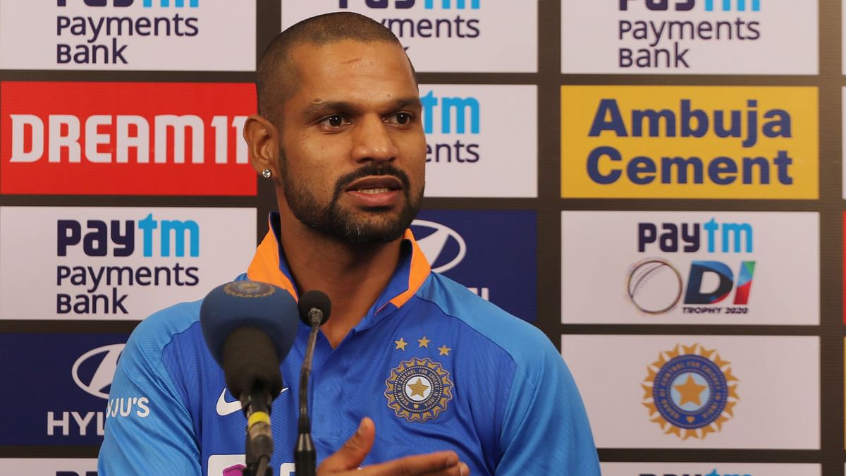 Shikhar Dhawan shows a glimpse of Team India's new jersey
