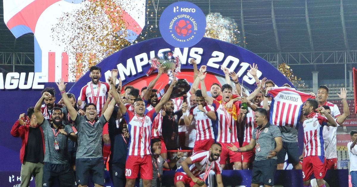 Indian Super League 201920 Final ATK Crowned ISL Champions For Record