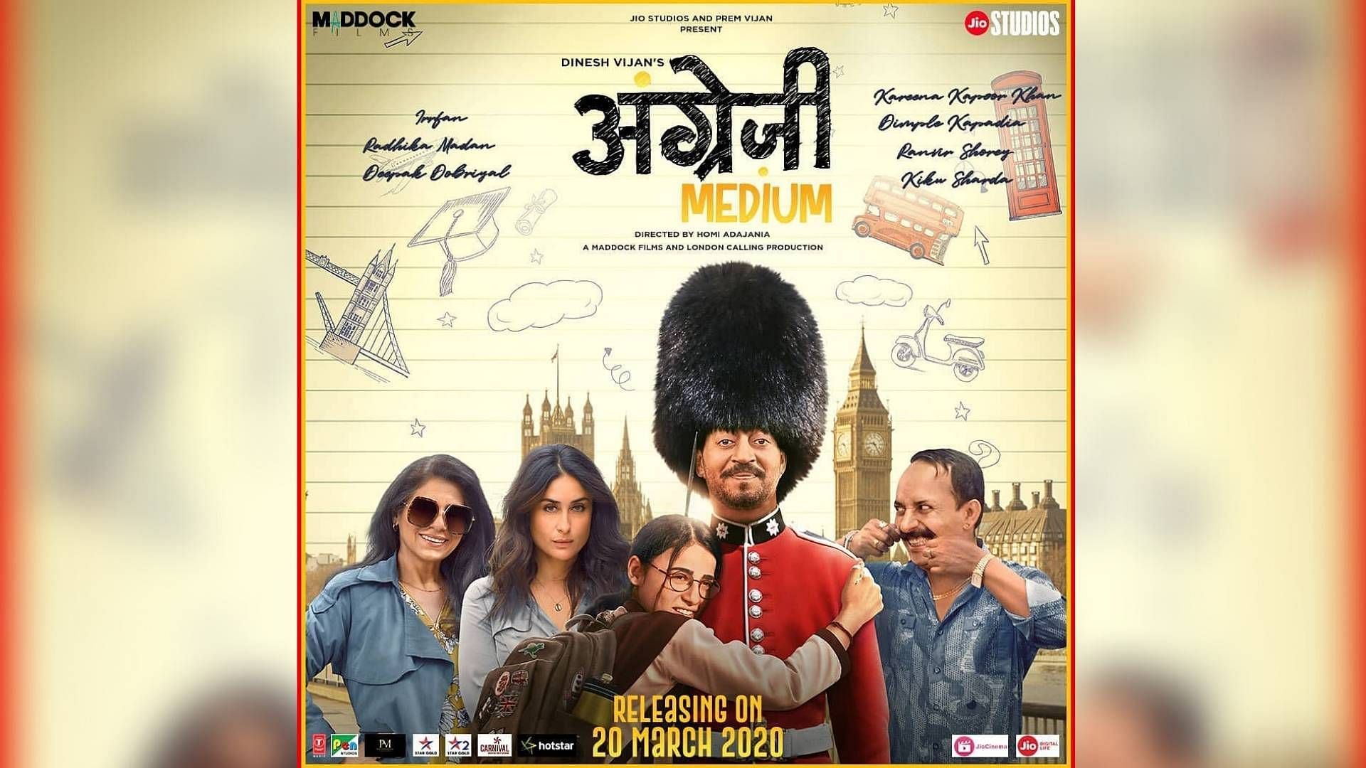 Angrezi medium full outlet movie on hotstar