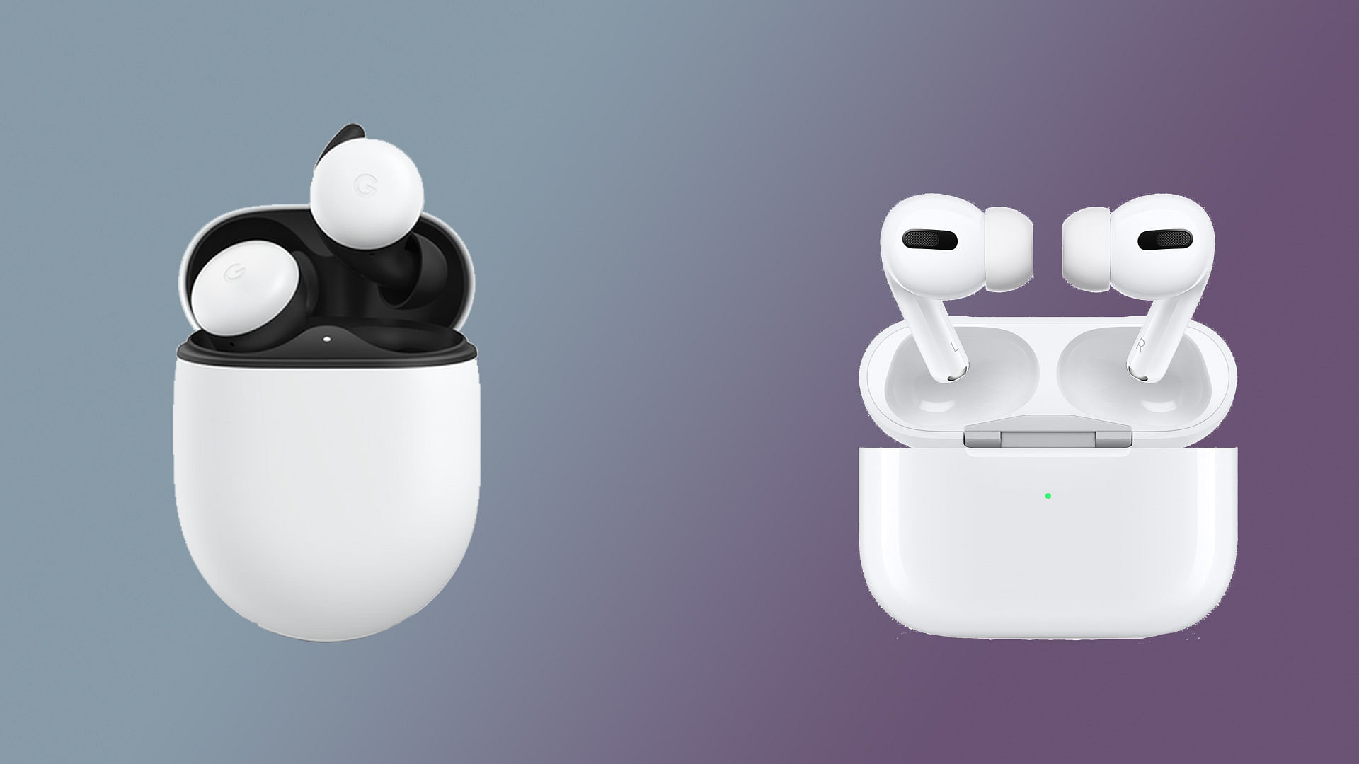 Apple airpods pro vs best sale google pixel buds 2