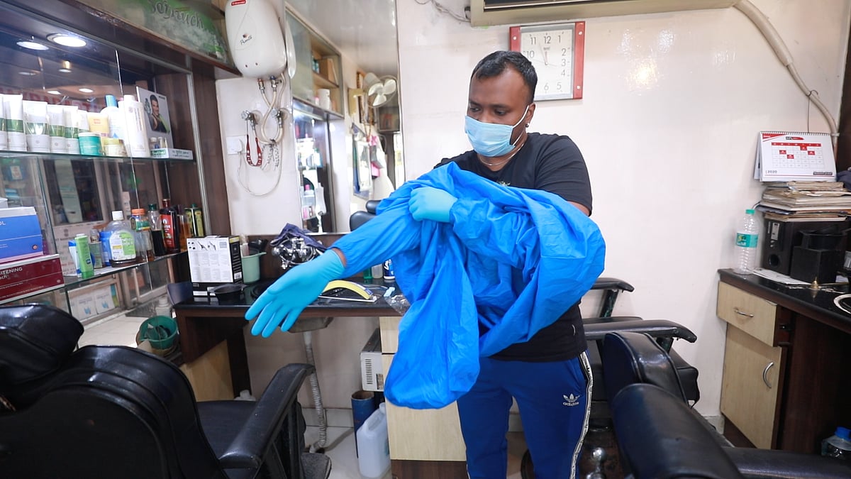 VIDEO Since salons have opened in Delhi, I went for my first haircut