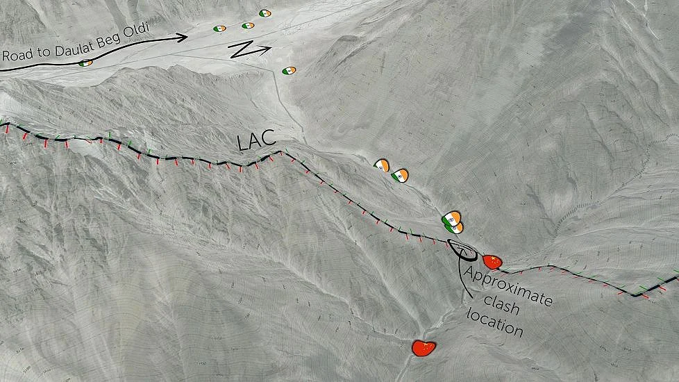 Satellite Image Analysis Shows Where Indian Pla Soldiers Allegedly Fought Indian Ridge Trail Printable Map 2022