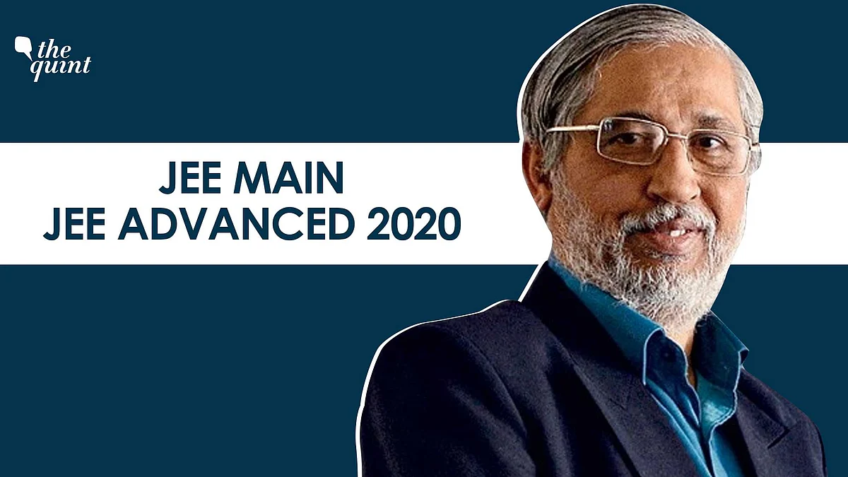 JEE Main IIT JEE Advanced 2020 Expert On Results And Admissions