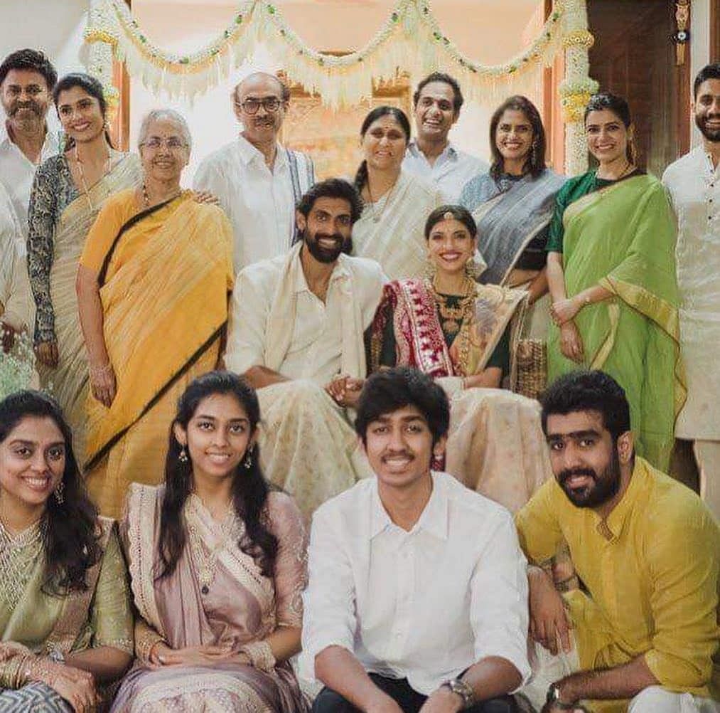 Rana Daggubati & Miheeka Bajaj Perform Puja Post Wedding