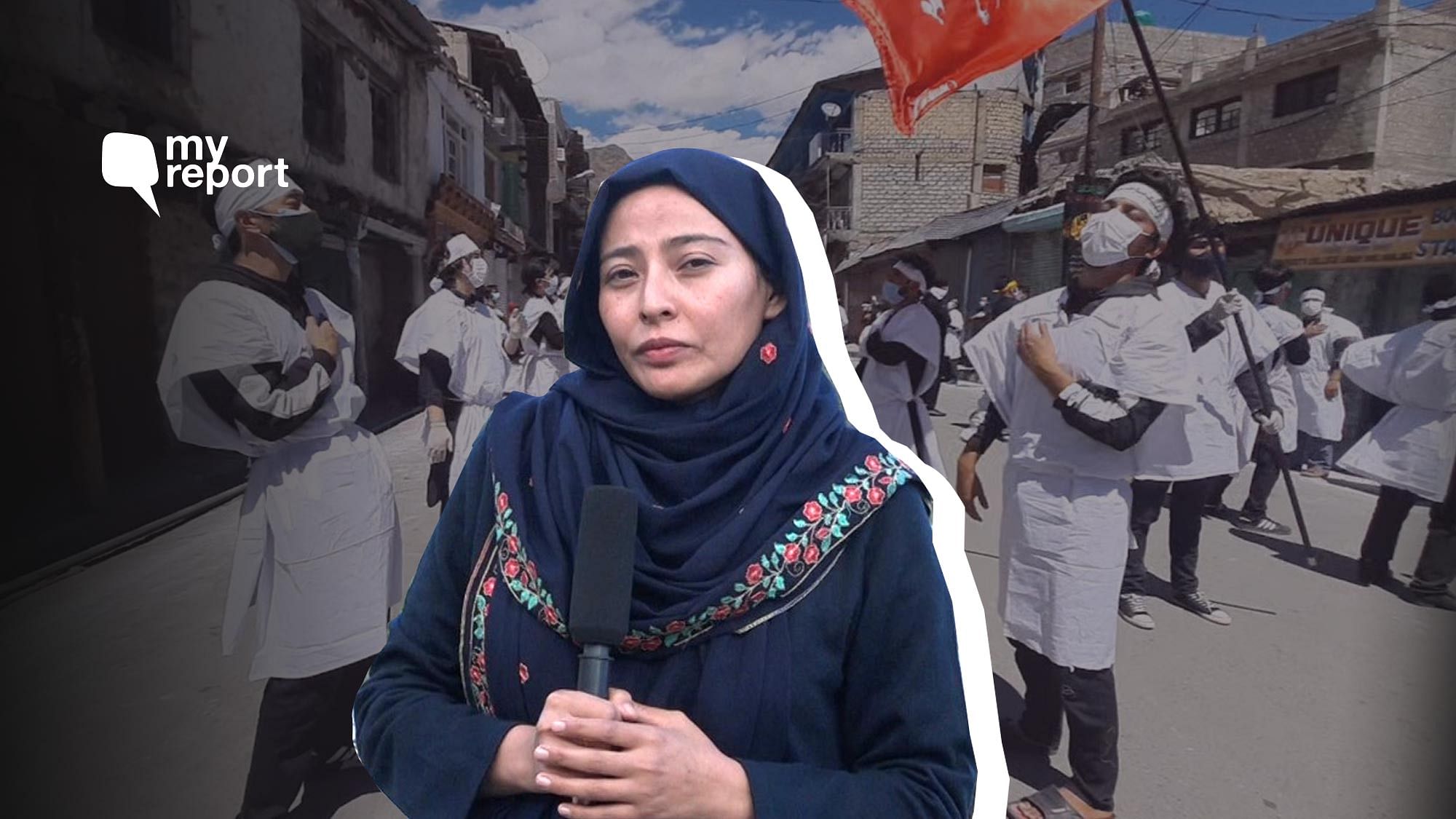 Video Muharram In Ladakh 2020 Online Majlis Masks Social Distancing Muharram In Kargil