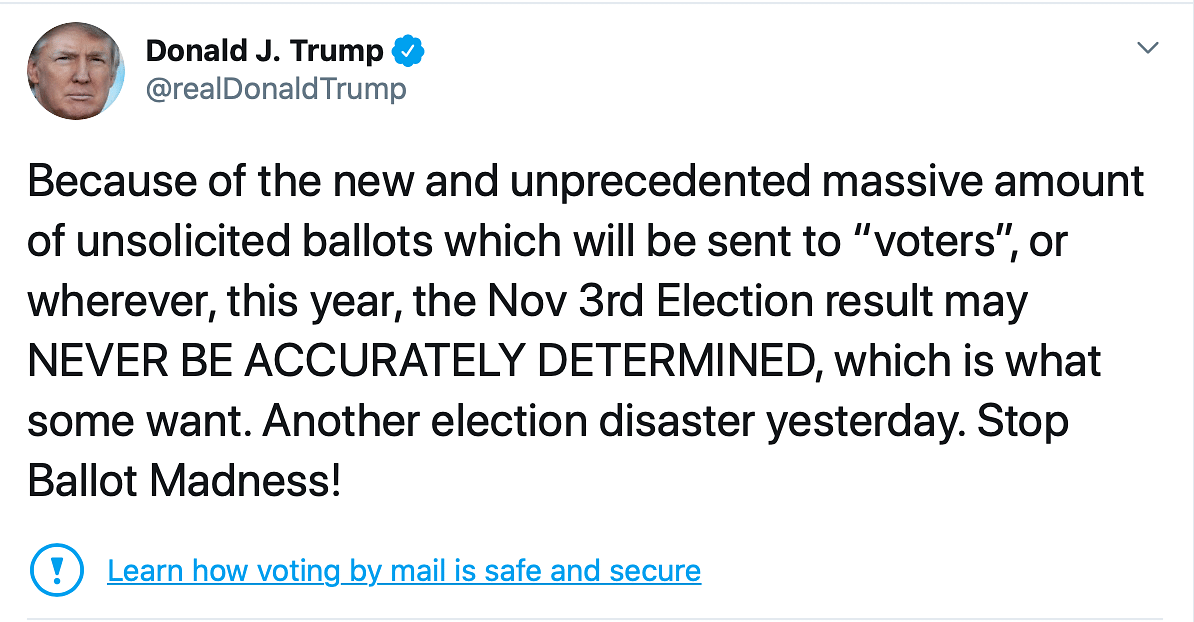 Fact-Checking Donald Trump’s Claim On Mail-in Ballots | Trump’s Theory ...