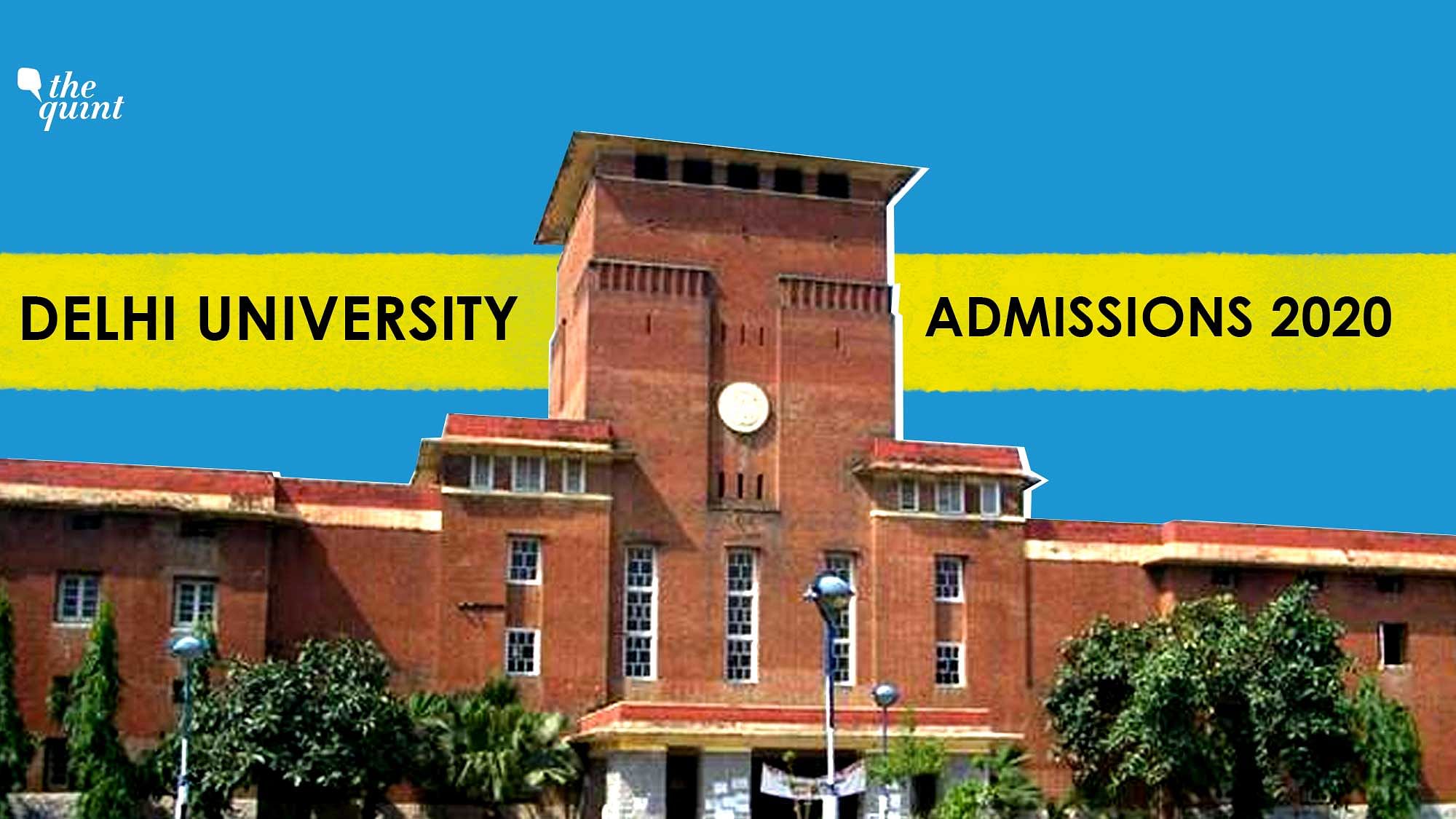 Delhi University Admissions 2020 Nearly Half of UG Seats Filled