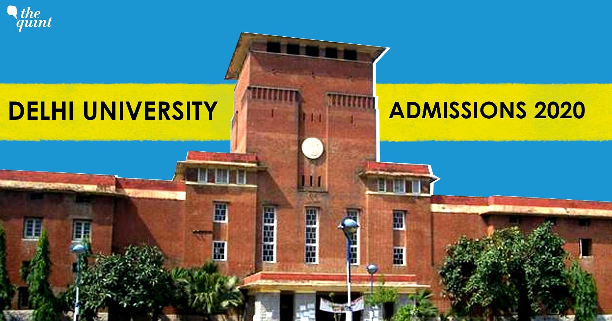 Delhi University Admissions 2020 Nearly Half of UG Seats Filled