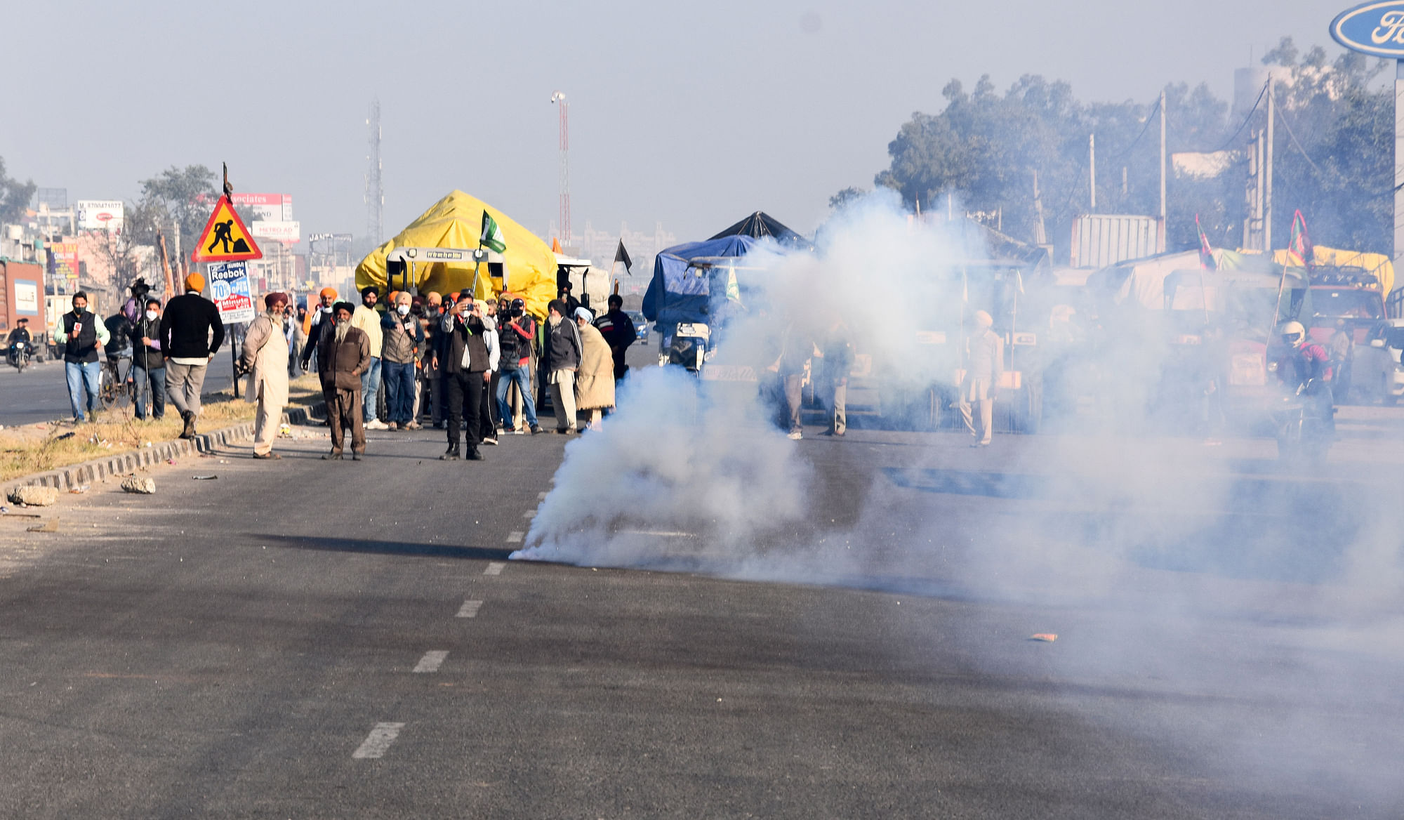 Farmers Allowed To Enter Delhi Amid Heavy Police Deployment