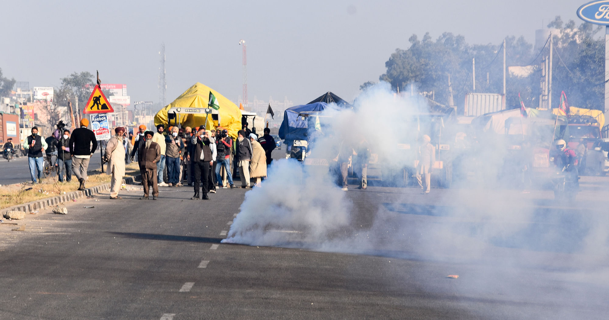 Farmers Allowed To Enter Delhi Amid Heavy Police Deployment 