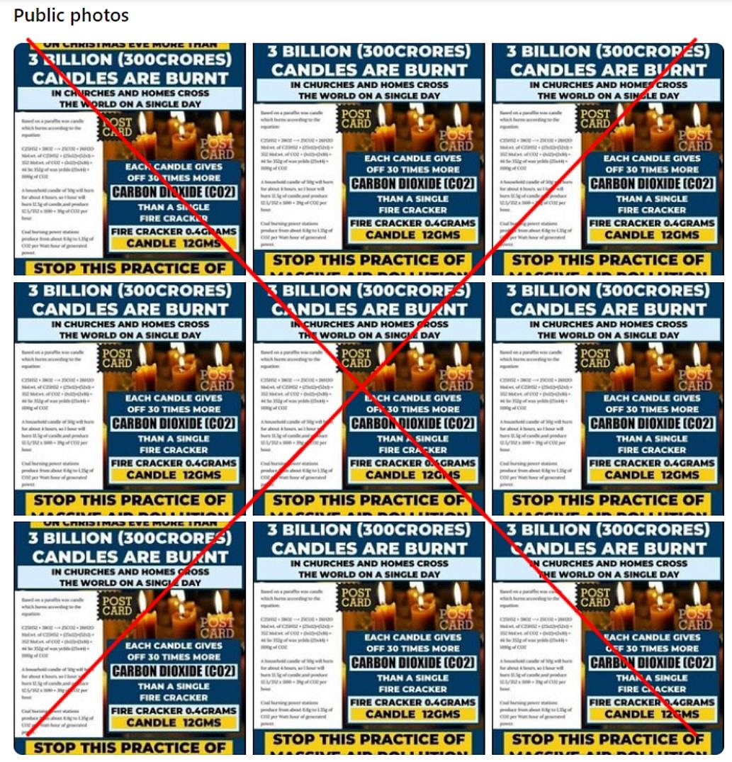 FactCheck on AirPollution Caused by Firecrackers Candles Cause More