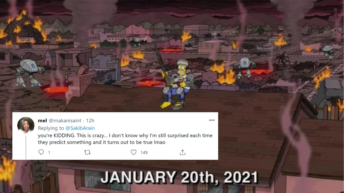 What Is The Simpsons Prediction For January 20 2021