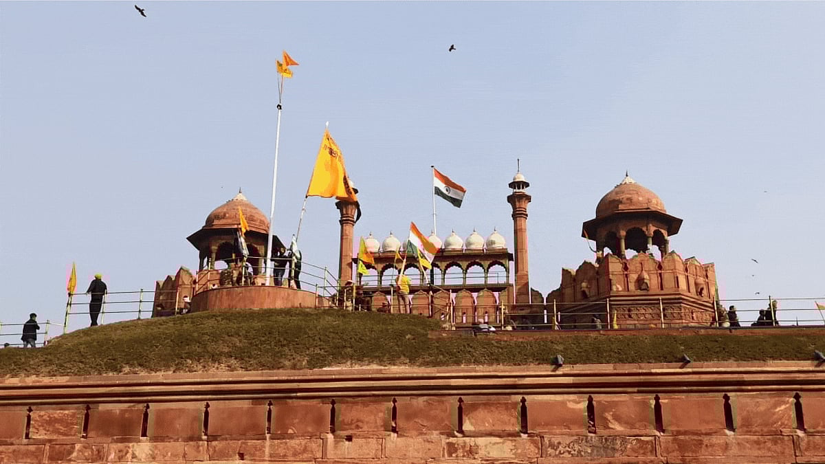 Fact Check of Farmers Hoisting Khalistani Flags at Red Fort Farmers