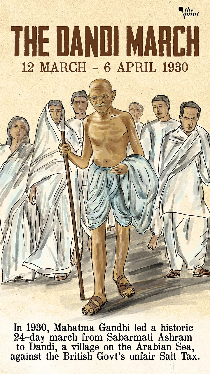 Graphic Novel How Gandhi’s Dandi March Shook the British Empire