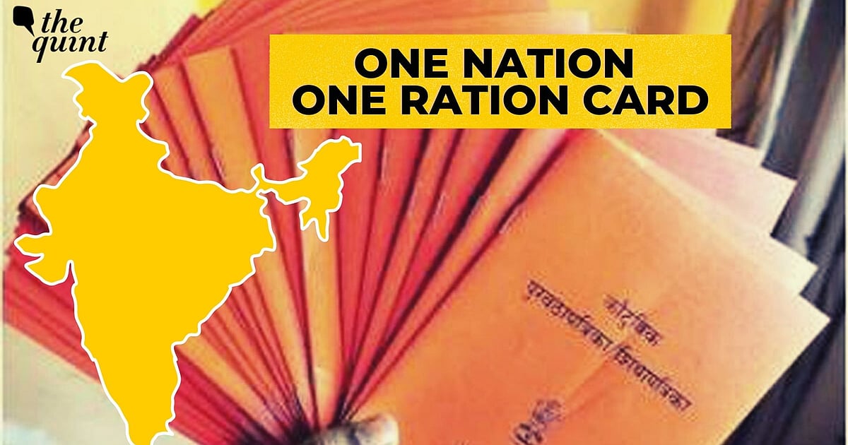 One Nation One Ration Card Design What Is One Nation, One Ration Card? What Challenges Does it Face?