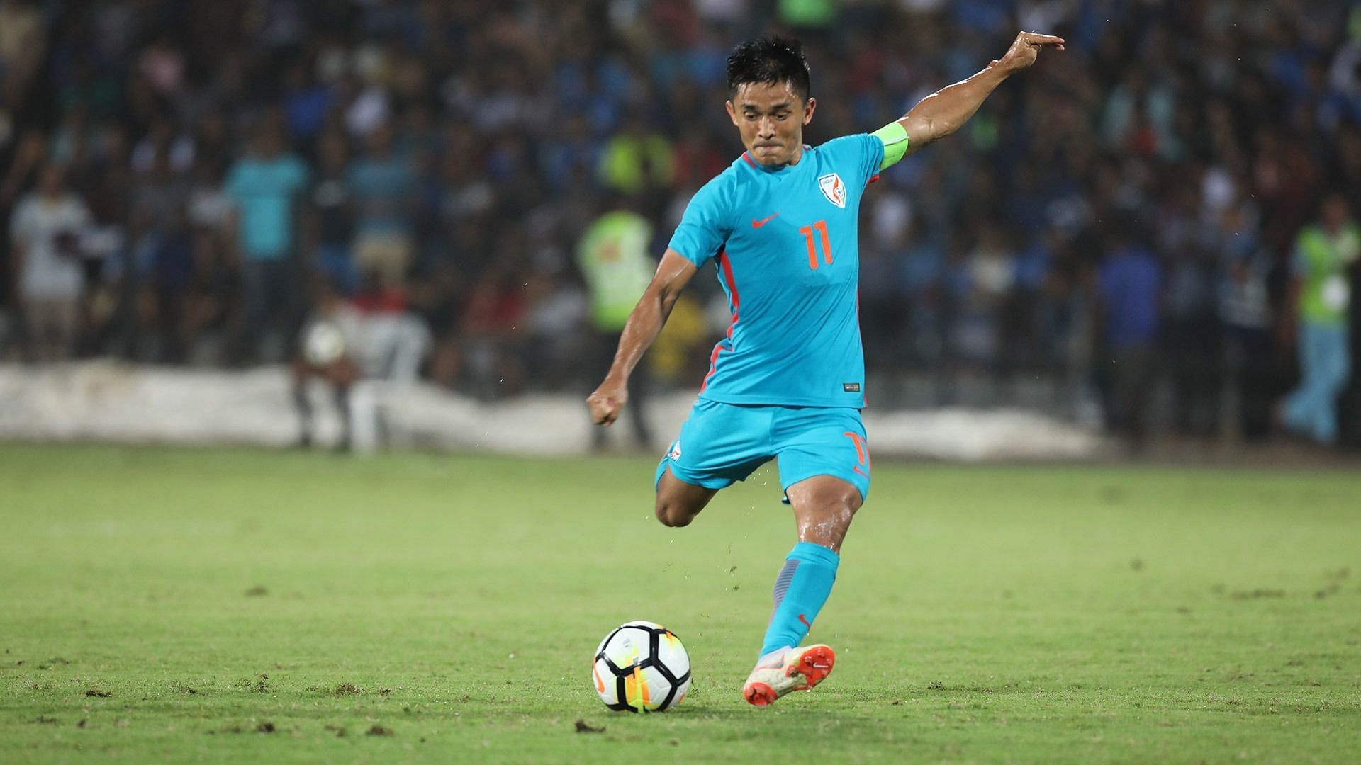 Just Happy That I Can Score Goals For India: Sunil Chhetri