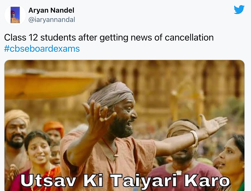 CBSE Exam Cancelled Memes Twitter Flooded With Memes After Class 12 Boards Get Cancelled