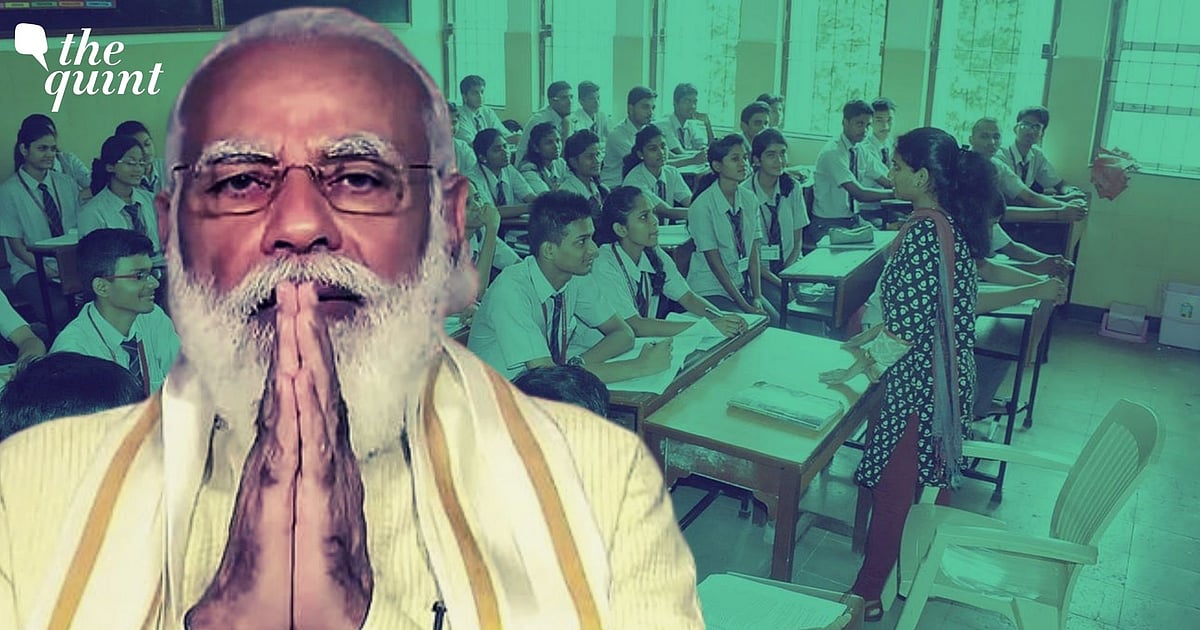 Hope I Didn’t Disturb: PM Modi Surprises Students, Joins CBSE Meet