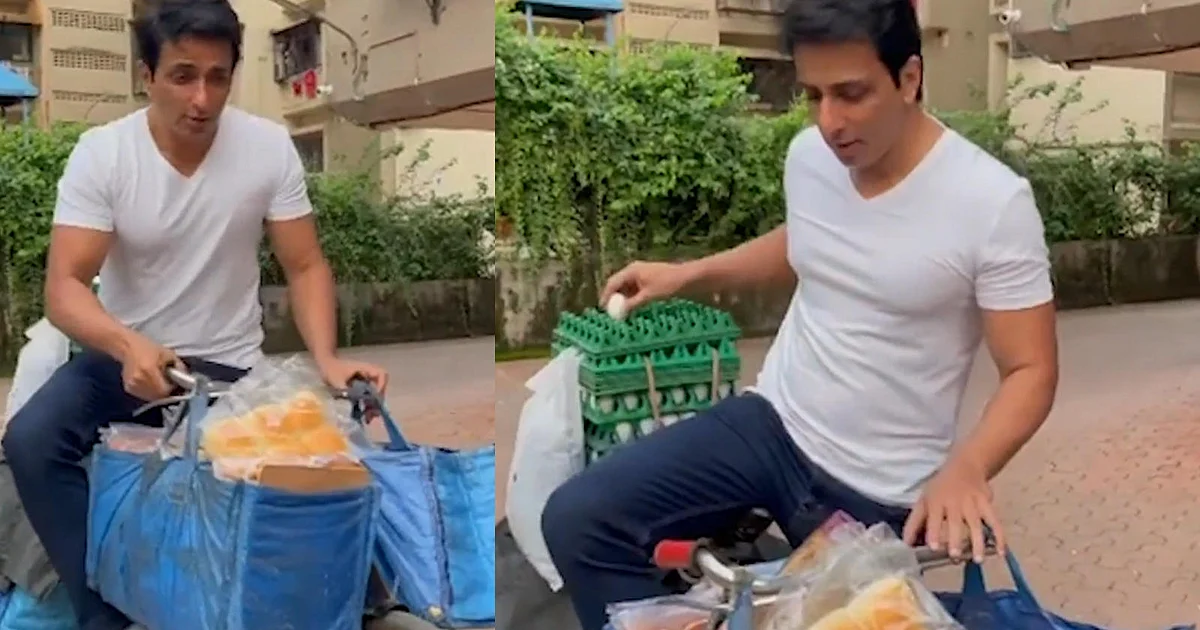 Watch: Sonu Sood Starts ‘Sonu Ki Supermarket’; Sells Bread & Eggs Watch: Sonu Sood Starts ‘Sonu Ki Supermarket’; Sells Bread & Eggs