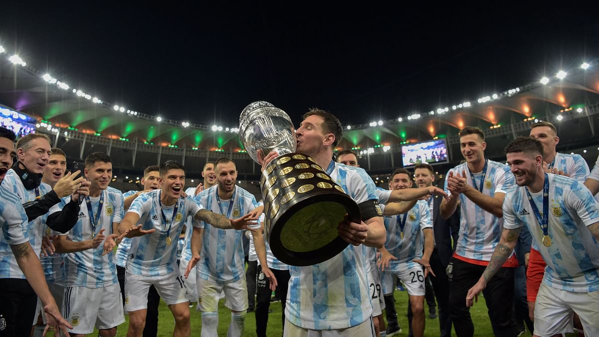 Lionel Messi Wins 1st Major Trophy as Argentina Defeat