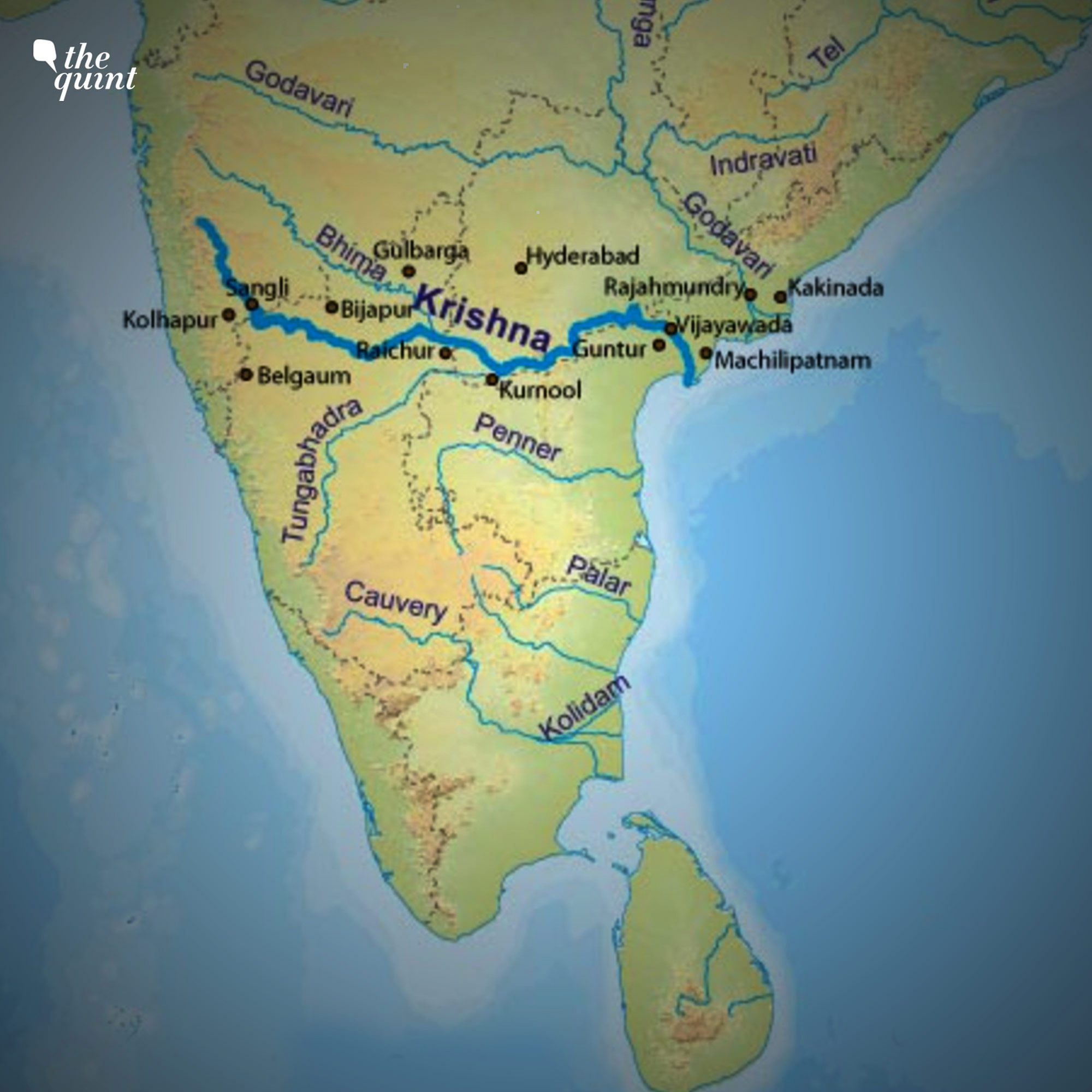 Explained Why Andhra Pradesh And Telangana Are At Loggerheads With   MAp 