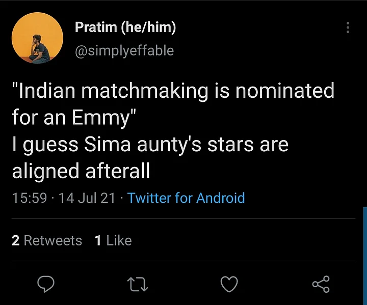 Netflix's 'Indian Matchmaking' Gets an Emmy Nomination