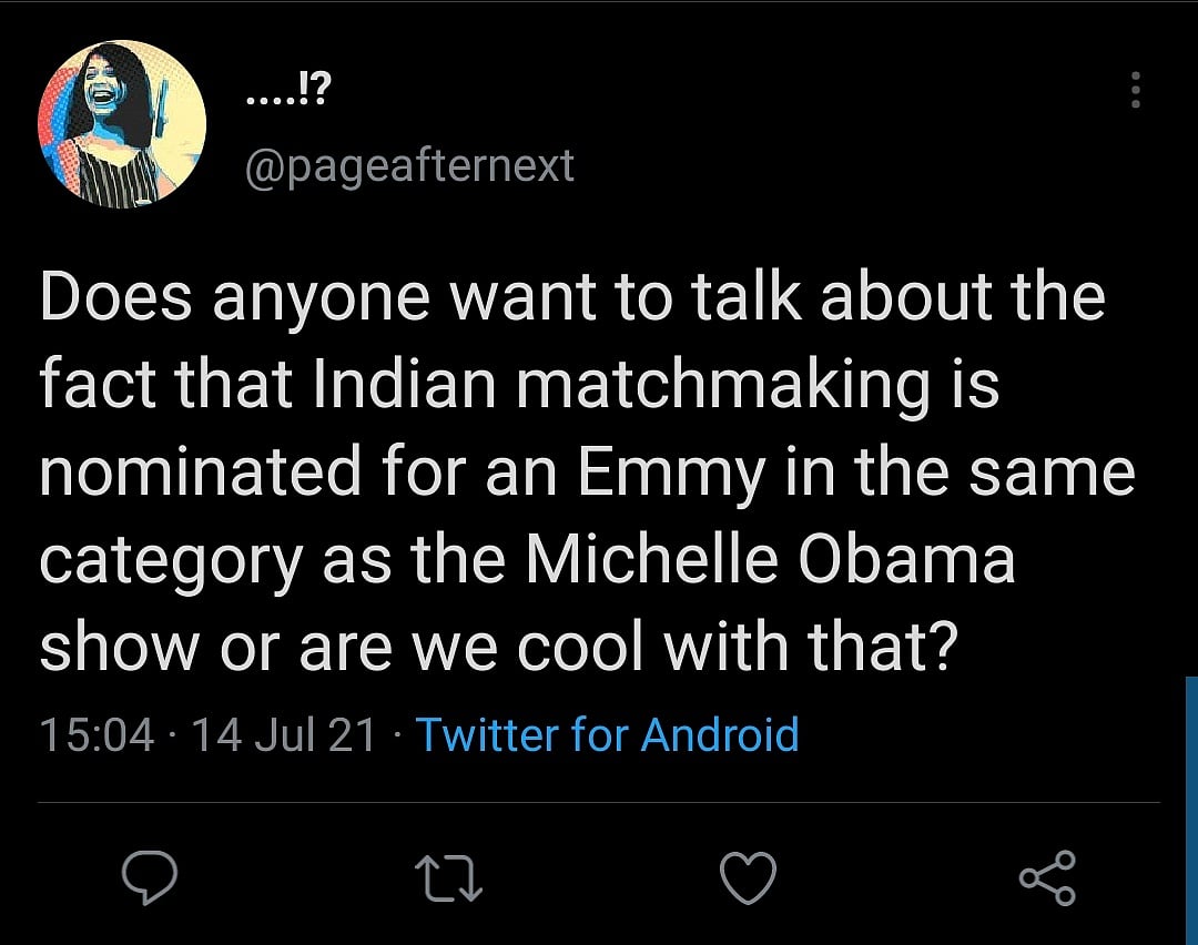 Netflix's 'Indian Matchmaking' Gets an Emmy Nomination