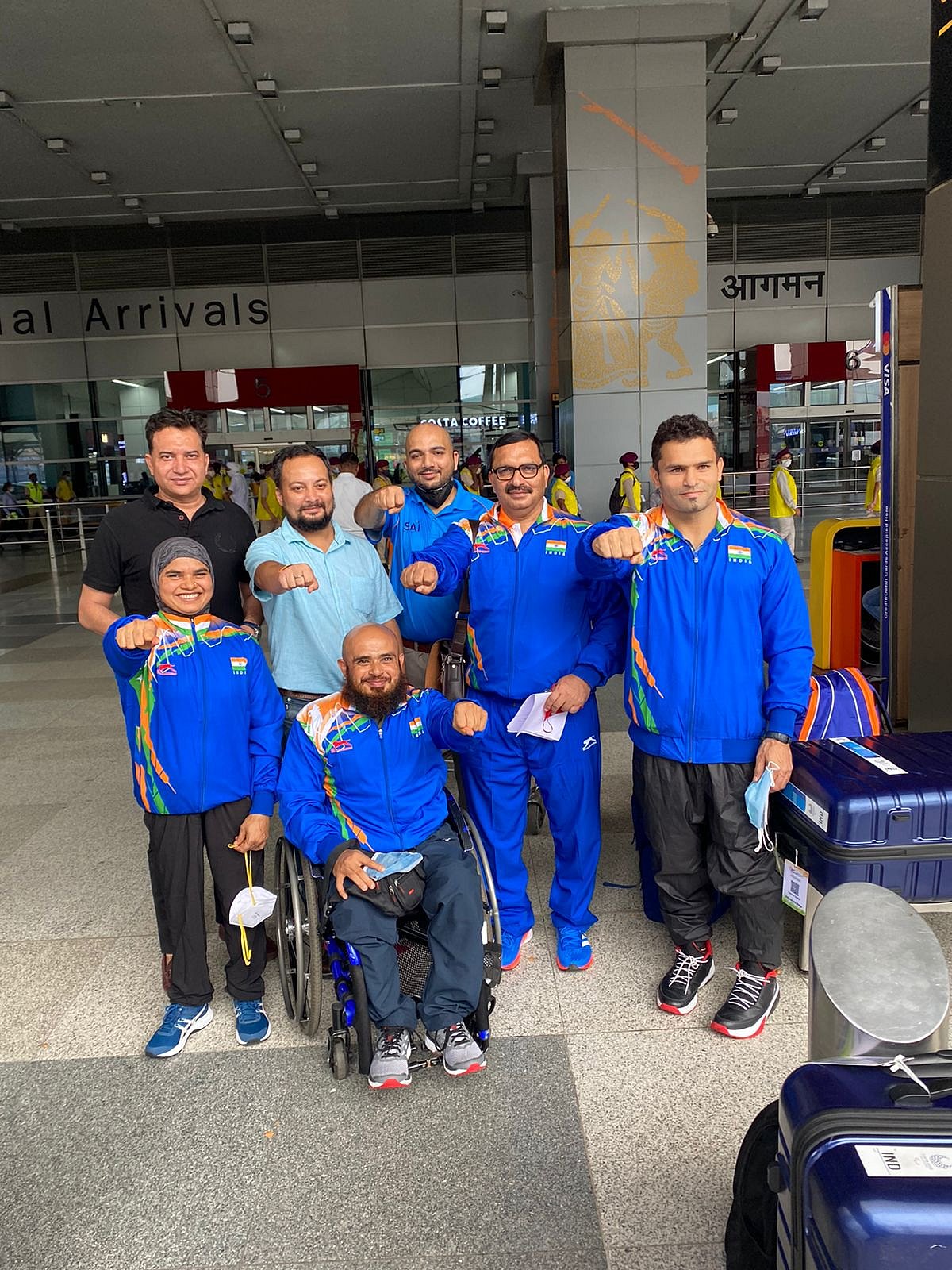 India's Powerlifters Jaideep Kumar, Sakina Khatun Depart For 2020 Tokyo