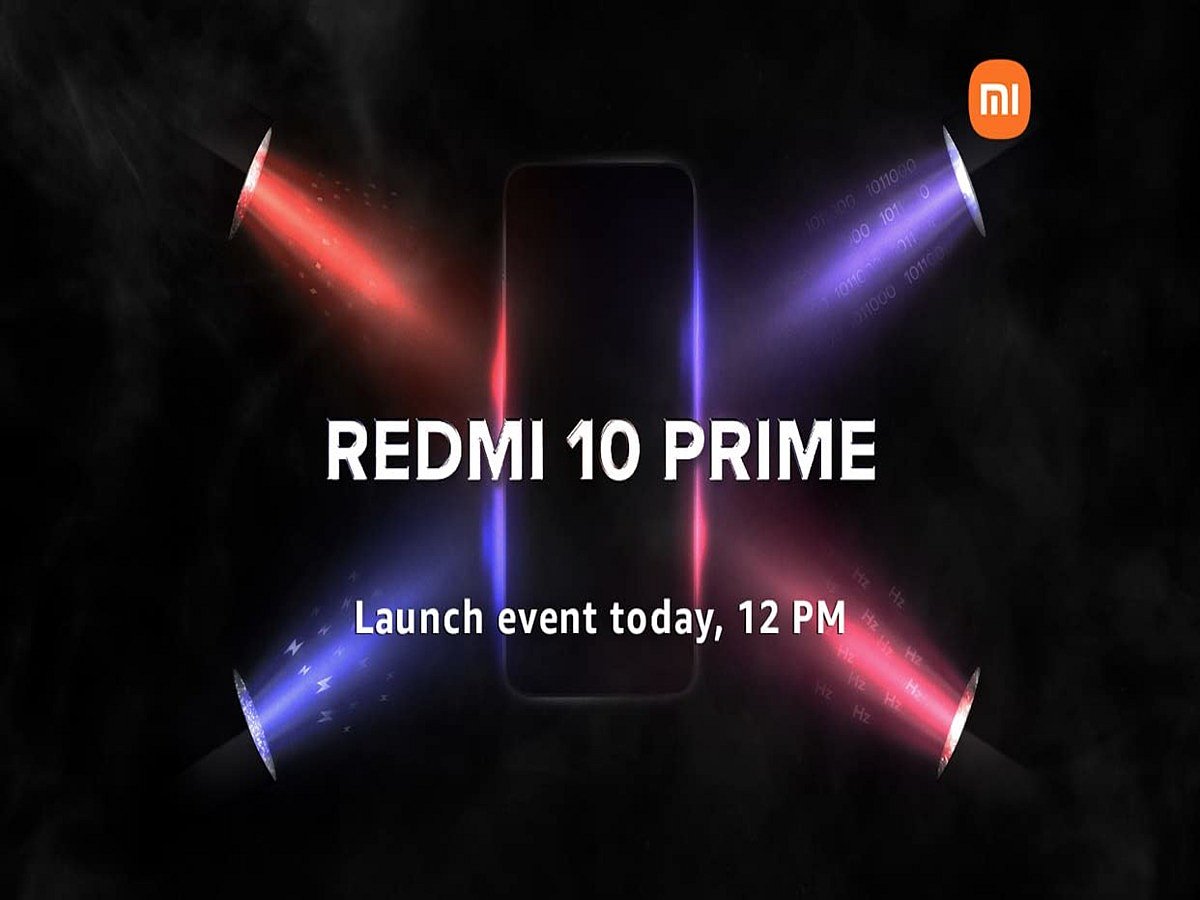 Redmi 10 Prime Launch in India Date and Time Here's How to Watch the