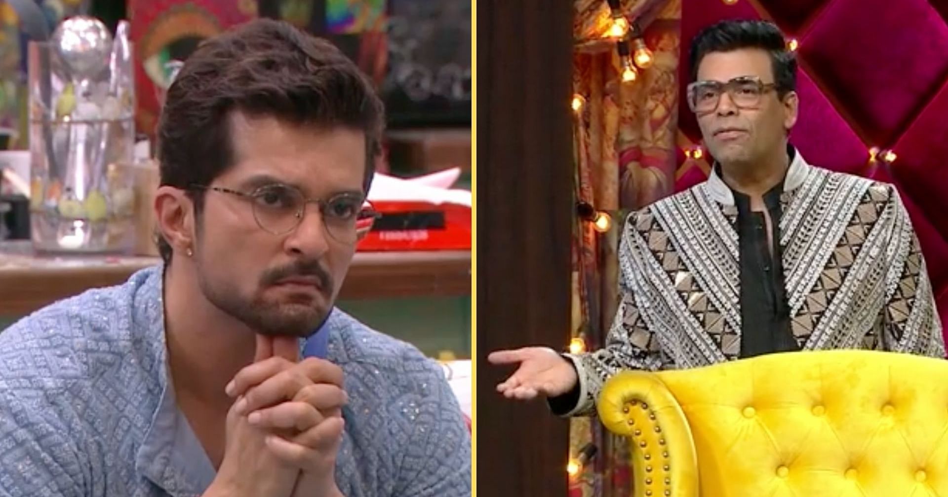 Bigg Boss Ott Karan Johar Calls Out Raqesh Bapats Sexist Remark