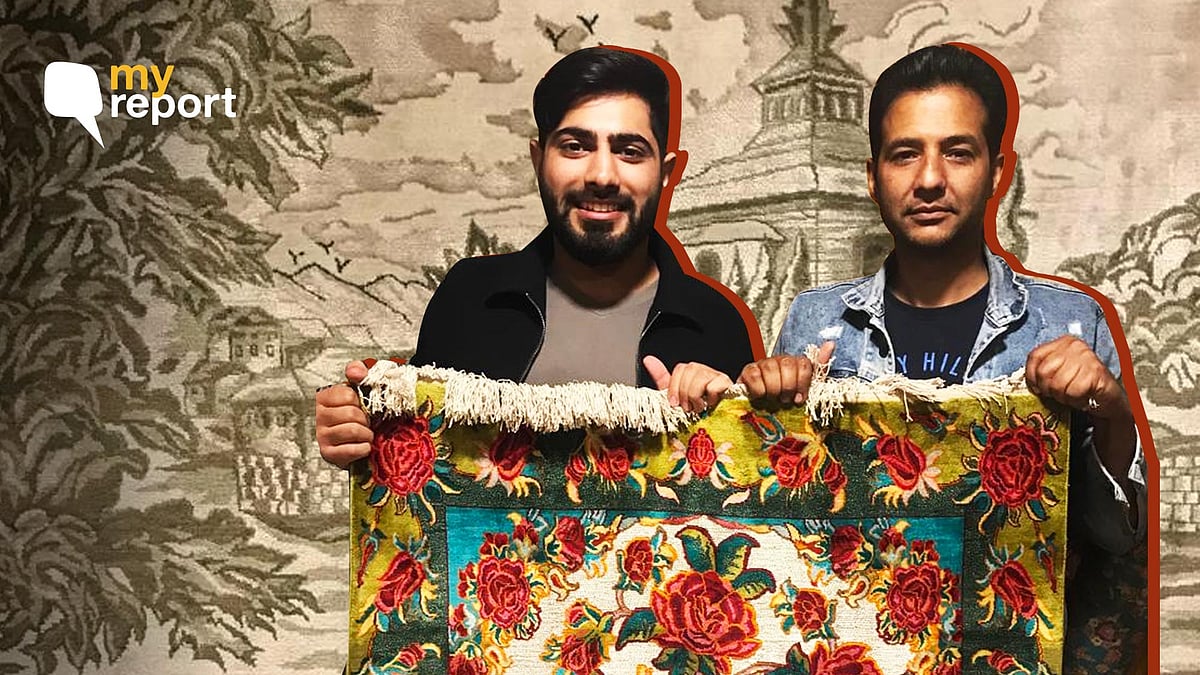 Kashmir Carpet Industry With Innovation, Kashmir Duo Attempt To Revive
