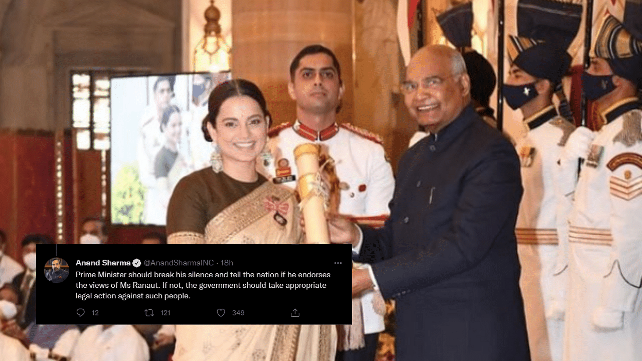 ‘Take Back The Padma Shri’: Congress Leader Reacts To Kangana Ranaut ...