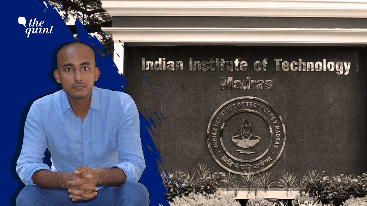 IIT Madras Assistant Professor Vipin P Veetil To Go On Hunger Strike iit-madras-assistant-professor-vipin-p-veetil-to-go-on-hunger-strike