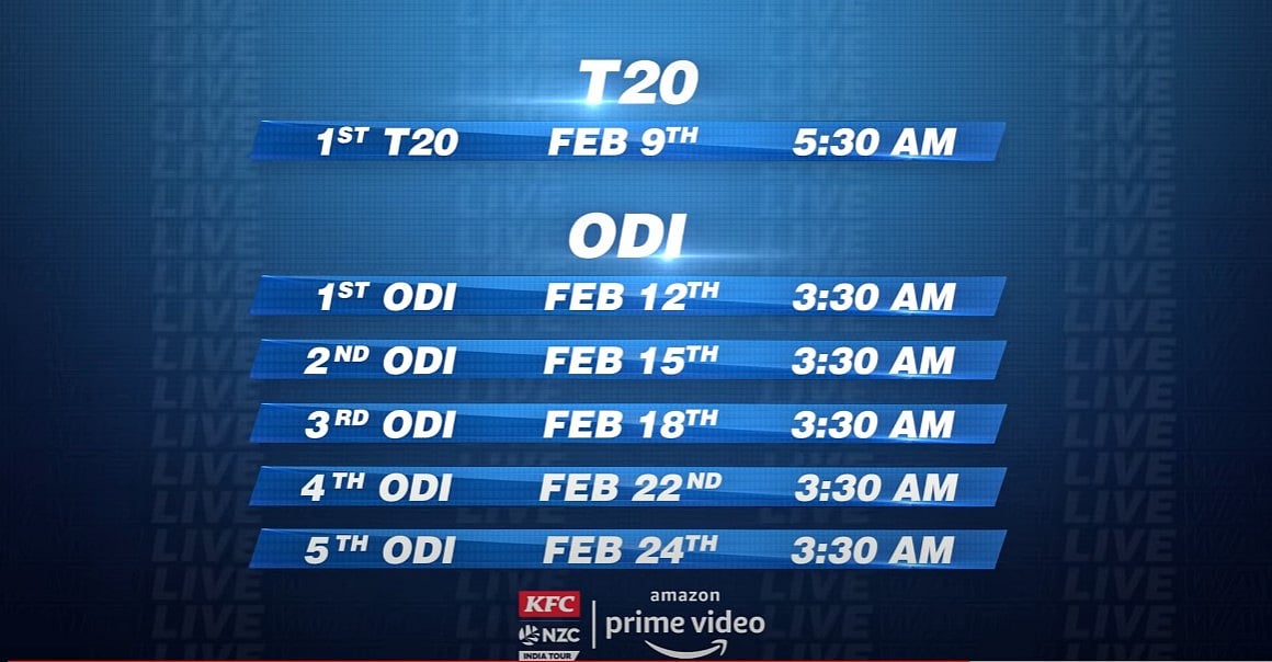 Indian Women’s Cricket Team Takes On NZ Catch All Of It On Amazon