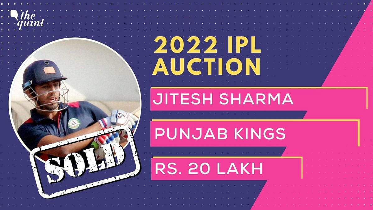 IPL Auction 2022 Jitesh Sharma Bought For Base Price By Punjab Kings